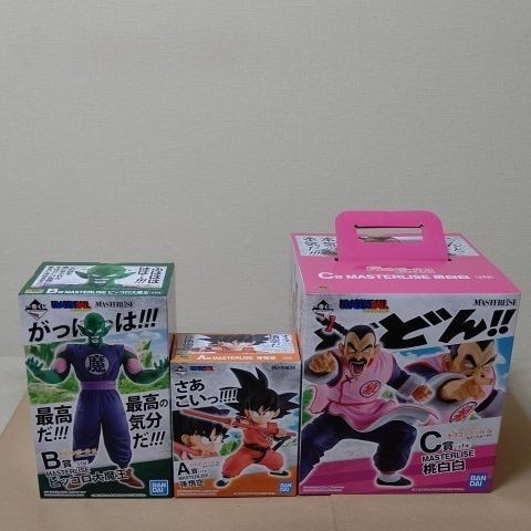 一番くじ ドラゴンボールEX 摩訶不思議大冒険 A,B,C,賞 フィギュア ...