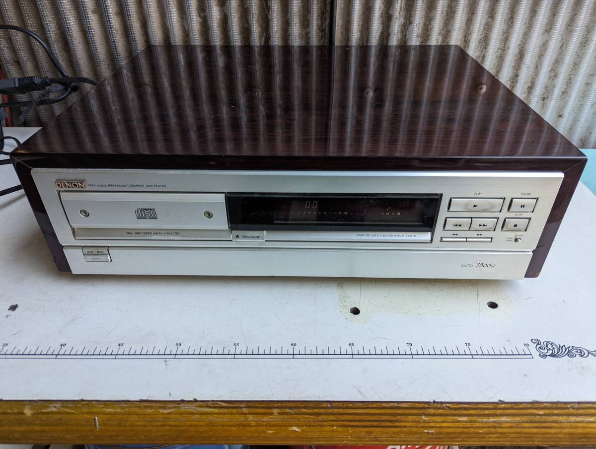 S:DENON DCD-3500G デノン CDデッキ CDプレーヤー 本体のみ ジャンク品