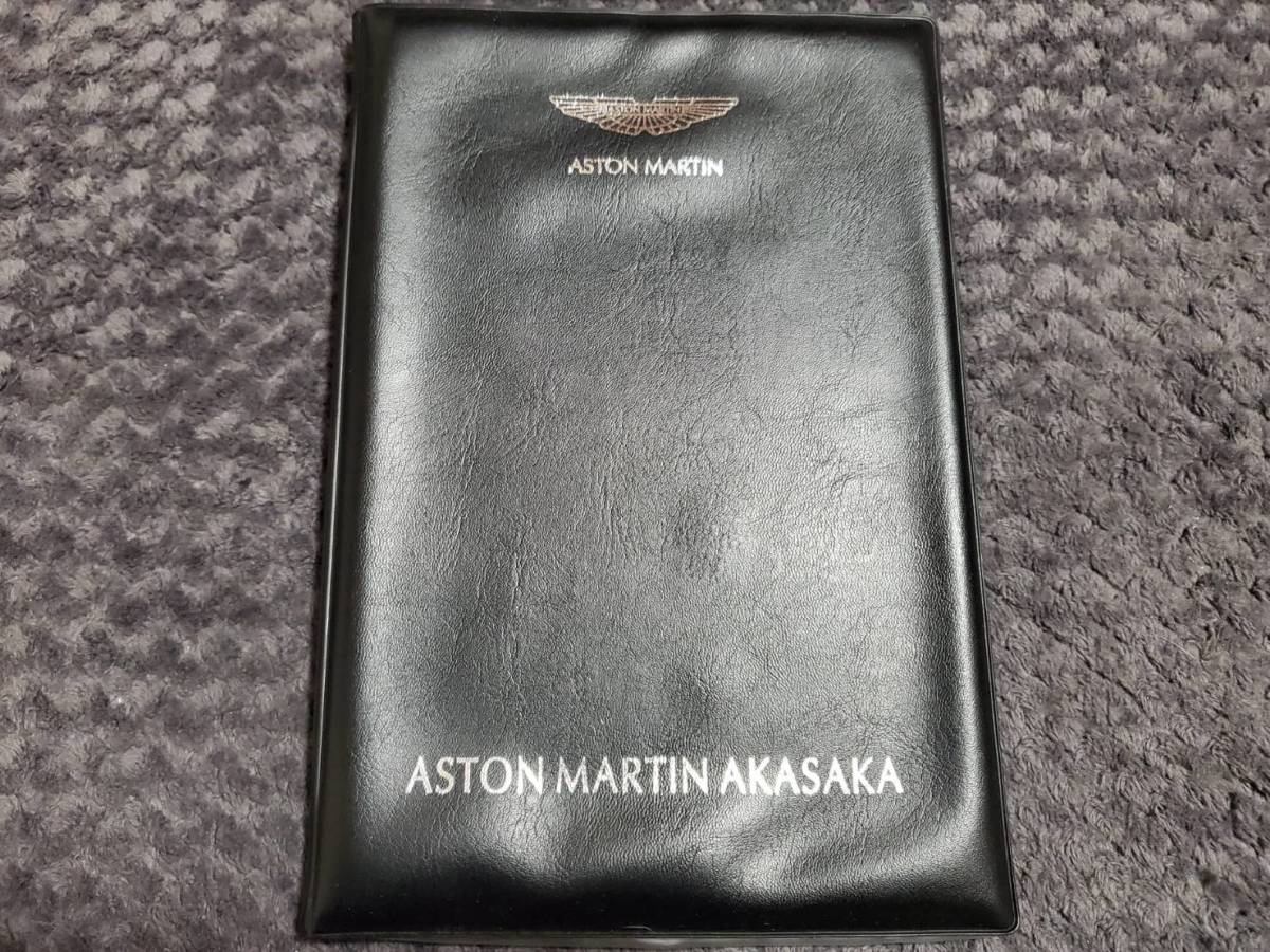 * Aston Martin * оригинальный кожа сертификат техосмотра кейс 