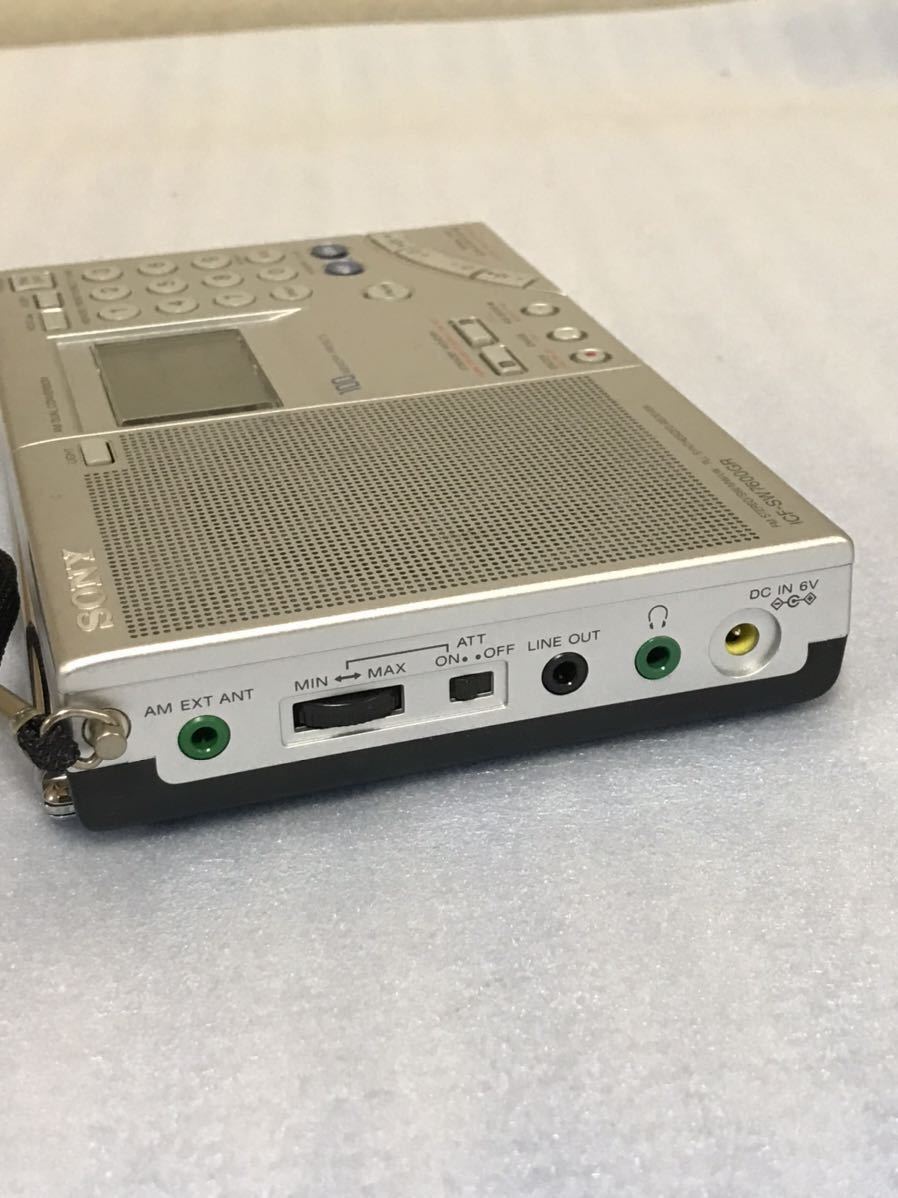 2021年最新海外 SONY ICF-SW7600GR FMラジオ trumbullcampbell.com