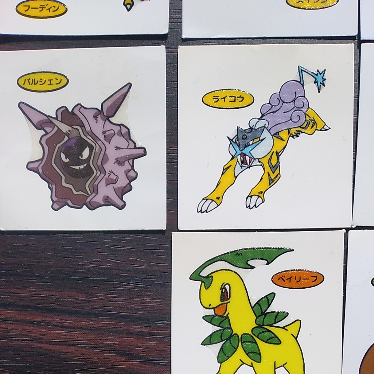 第一パン ポケモンデコキャラシール ポケモンパンシール 14枚