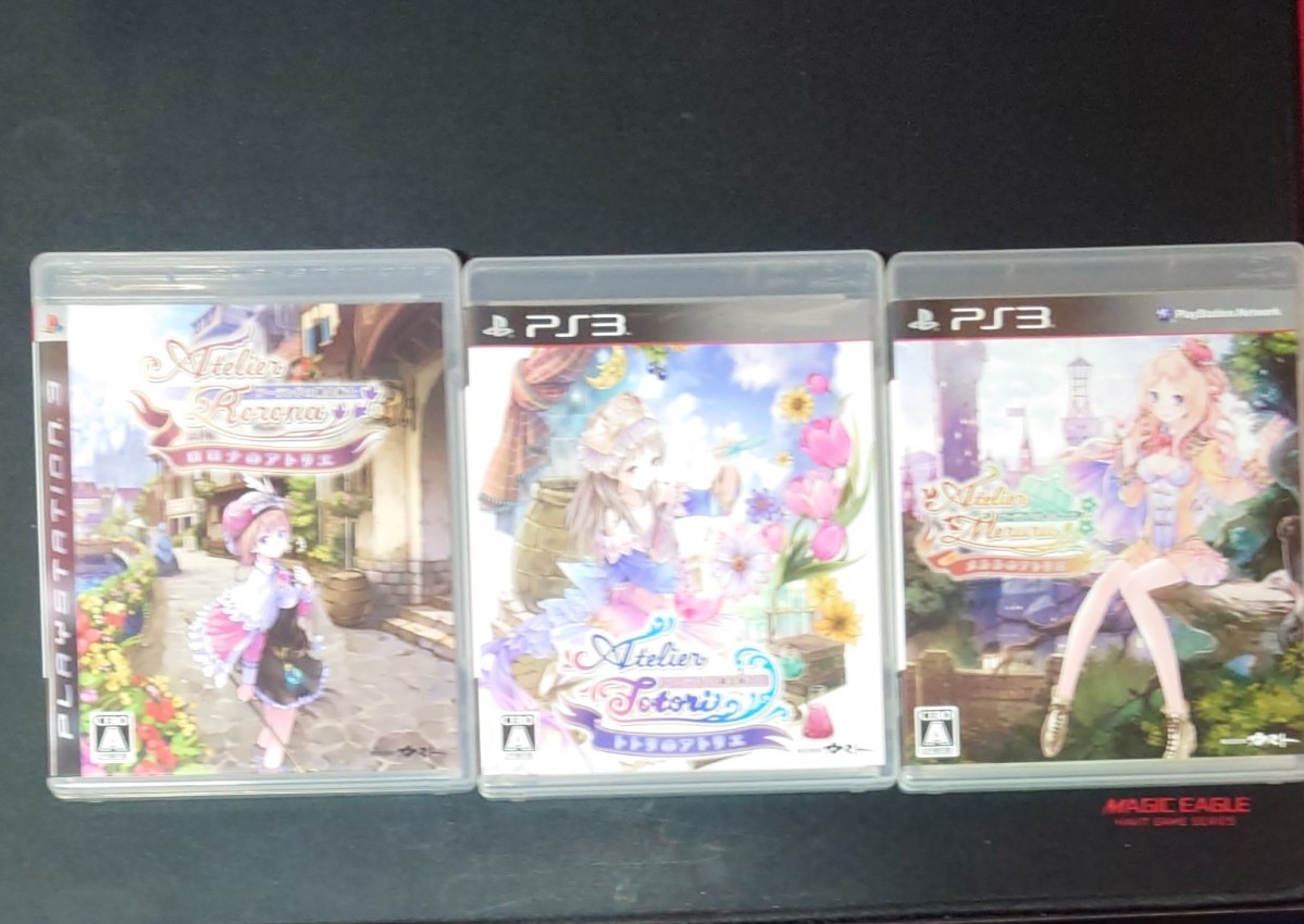 PS3アトリエシリーズ アーランドの錬金術士シリーズ(ロロナ、トトリ、メルル)