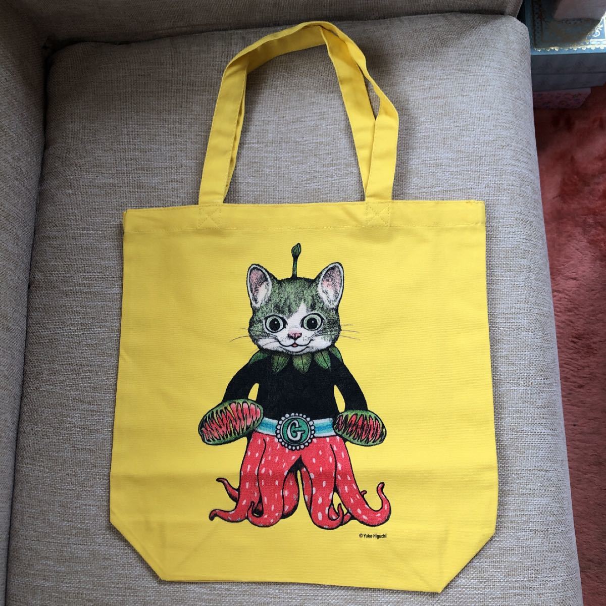 新品 ヒグチユウコ ボリス雑貨展 植物展 ギュスターブ トート 新品 ヒグチユウコ ボリス雑貨展 植物展 ギュスターブ トート
