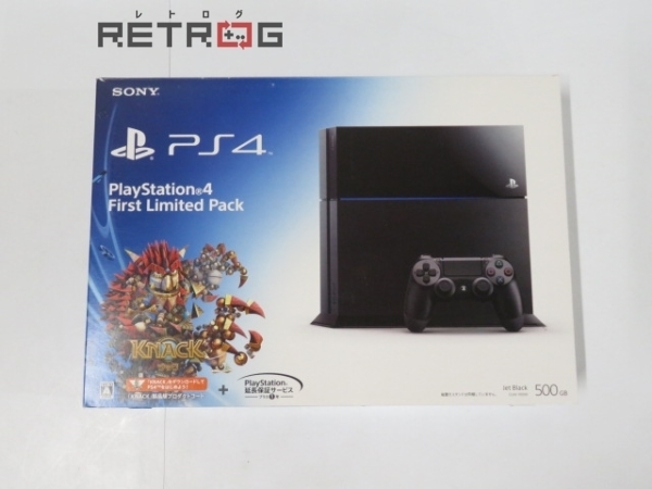 PlayStation4 500GB ジェットブラック First Limited Pack （PS4本体