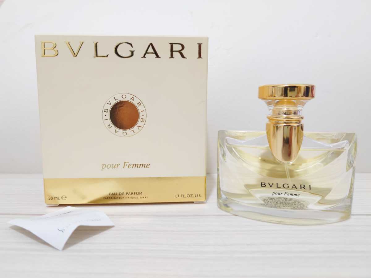 50ml【未使用】BVLGARI ブルガリ プールファム オードトワレ perfume