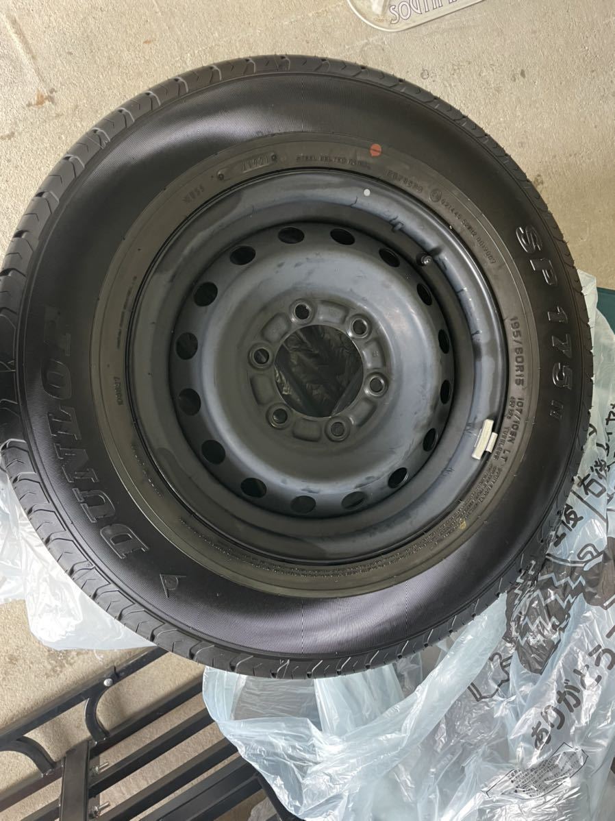 ハイエース 6型 新車外し 未使用純正ホイール 195/80R15 格安 ic.sch.id