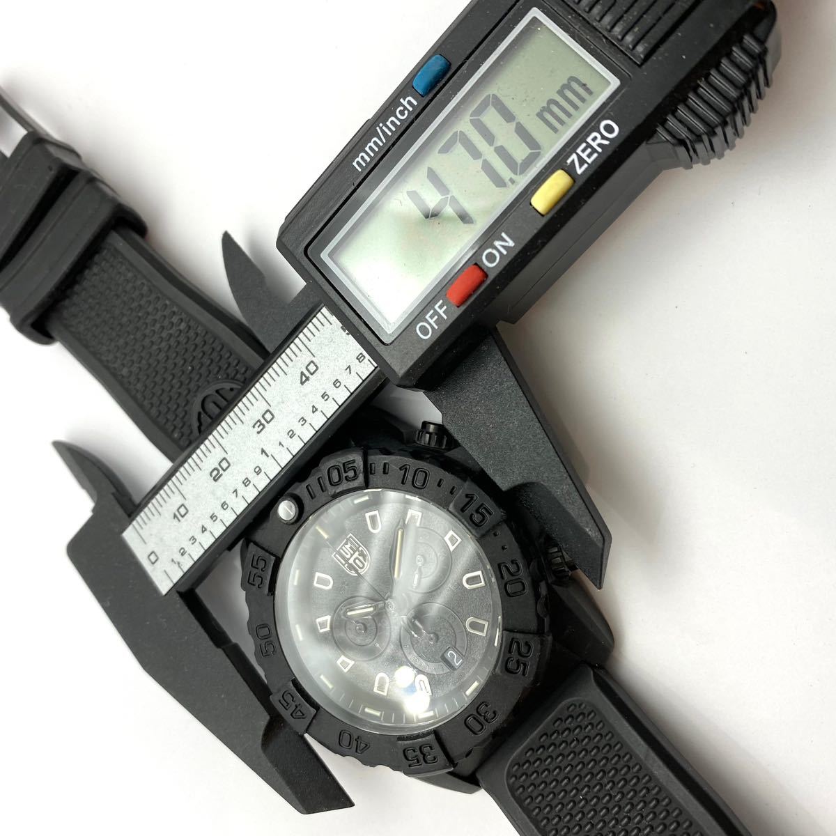 ルミノックス 3580 クロノグラフ クォーツ メンズ 美品 www.lram-fgr.ma