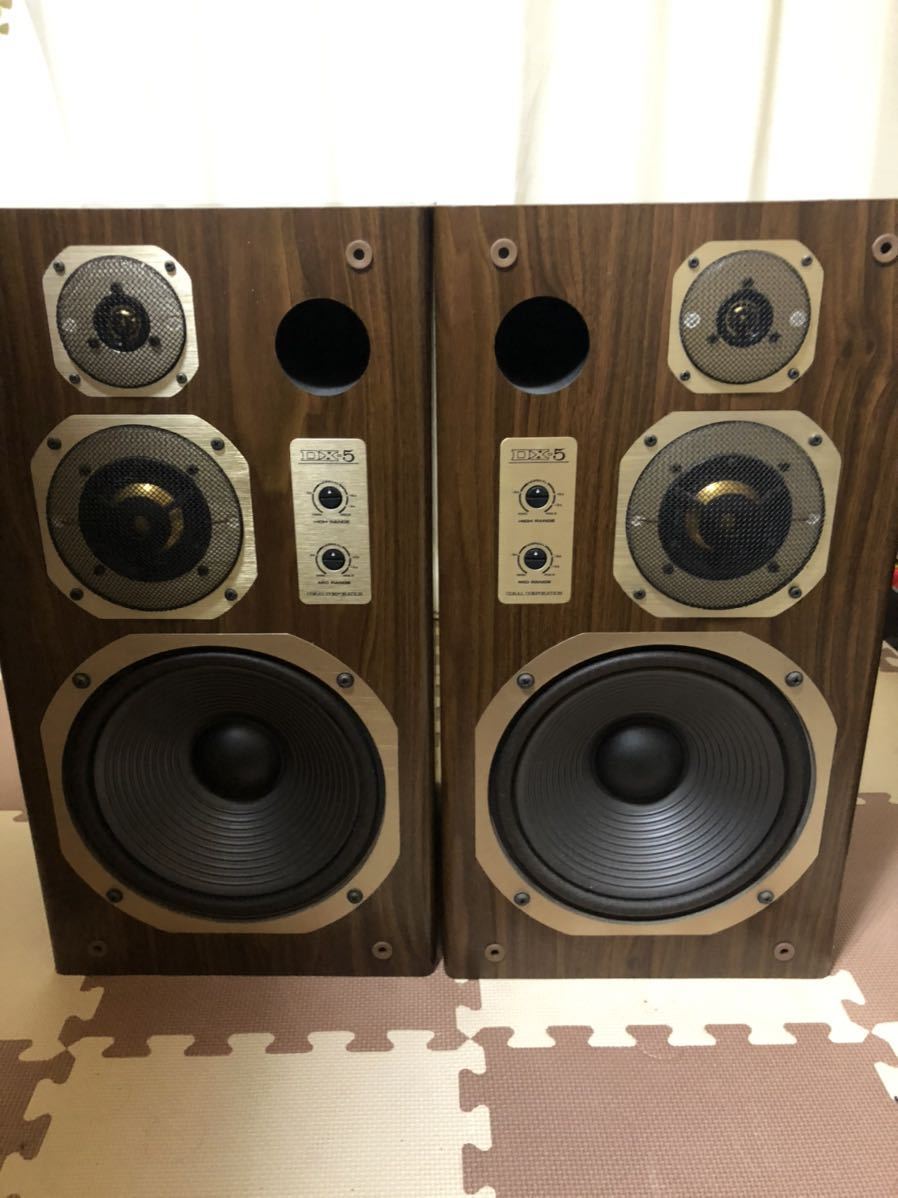 CORAL コーラル DX-5 スピーカー ペア 音響機材 ジャンク 東京都手渡し