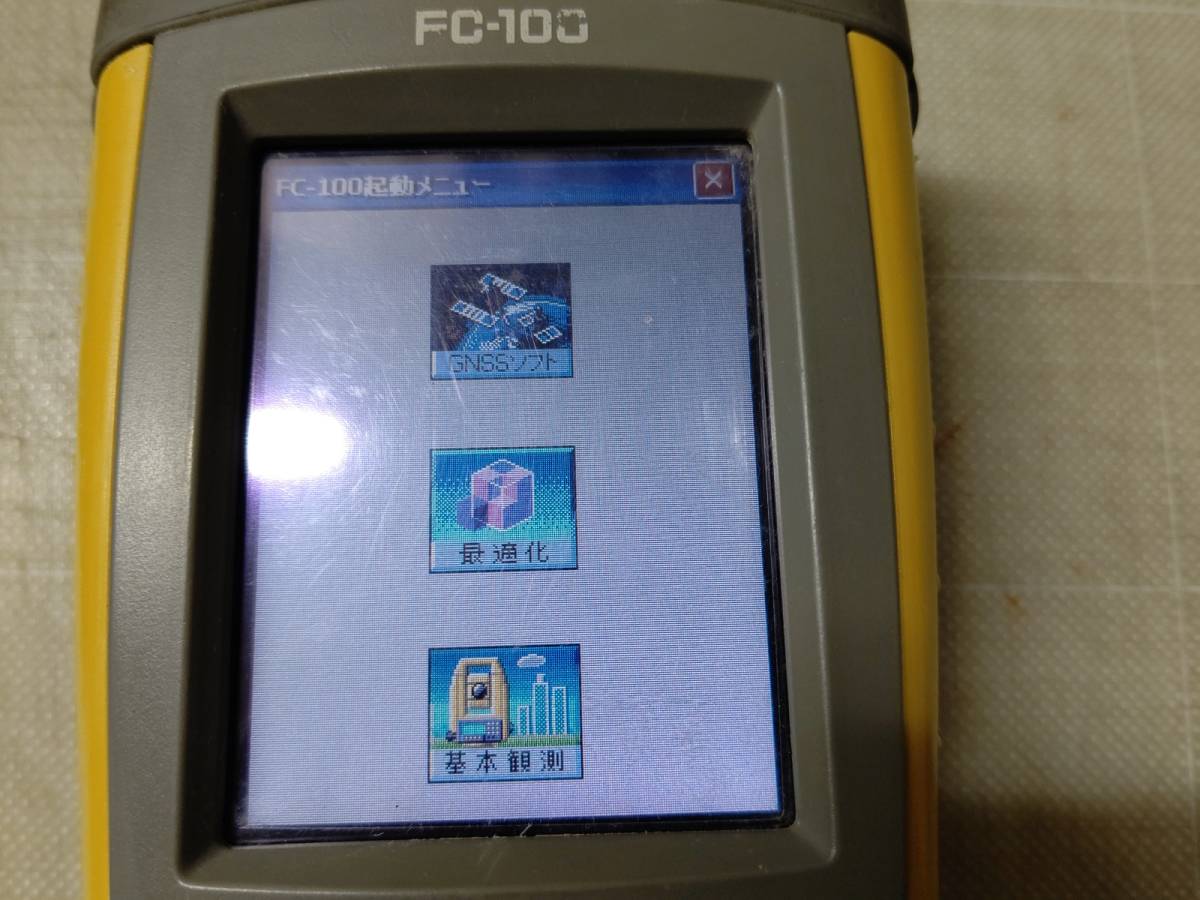 トプコン TOPCON FC-100 データコレクタ 電子野帳 測量 TS GNSS トプコン TOPCON FC-100 データコレクタ 電子野帳 測量 TS GNSS