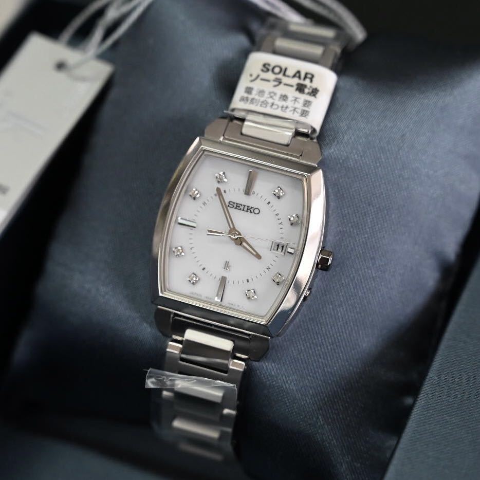 特価 新品 SEIKO正規保証付き★セイコー ルキア LUKIA 限定品 I Collection 2022 ダイヤ入り ソーラー電波時計 SSQW061 レディース腕時計