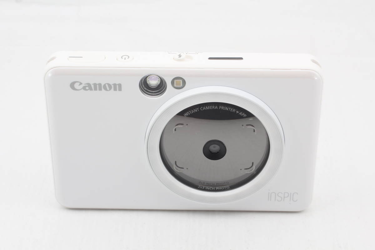 生産完了商品 Canon インスタントカメラプリンター iNSPiC CV-123-WH