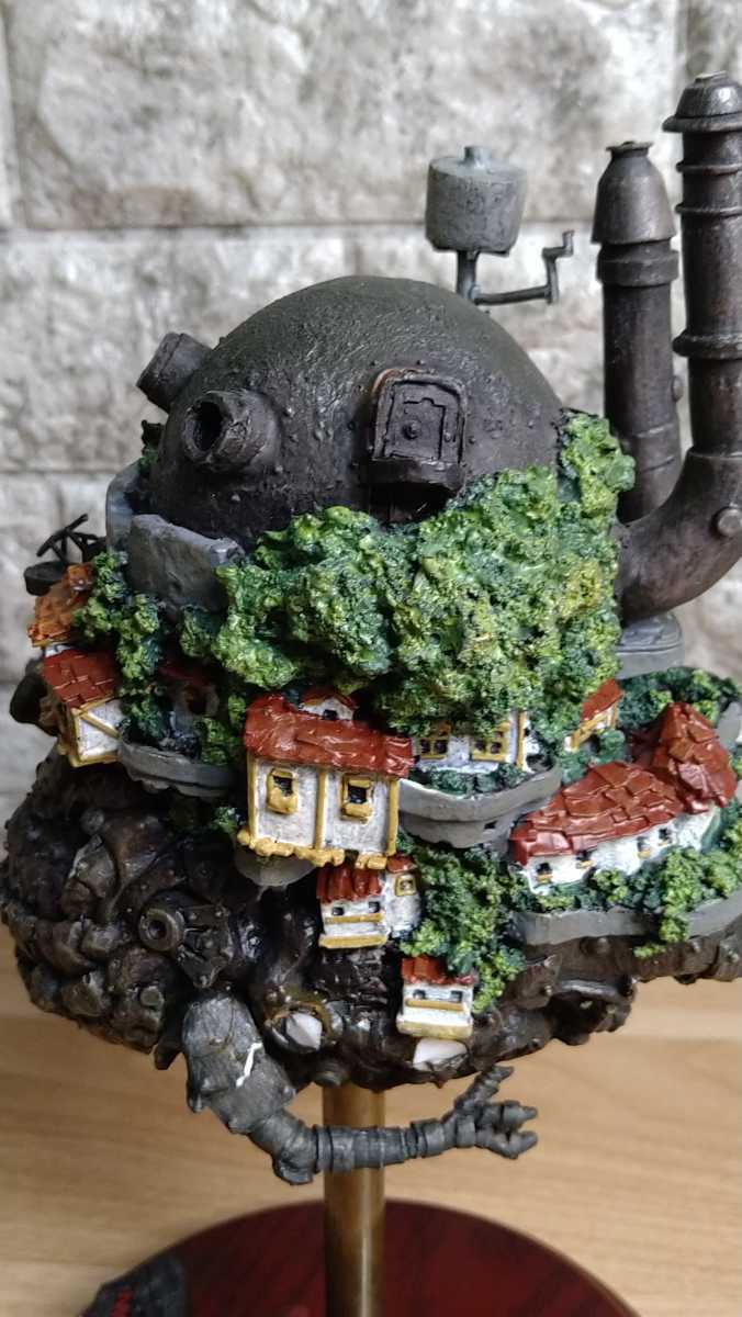 ジャンク】ハウルの動く城 動く城 ジオラマ フィギュア☆飛び型