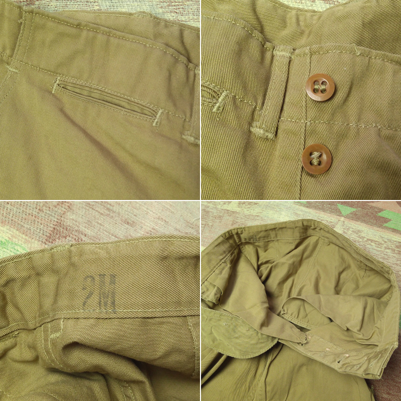 WW2 【U.S.MARINE CORPS】 40s Chino Trousers / 40年代 USMC チノ
