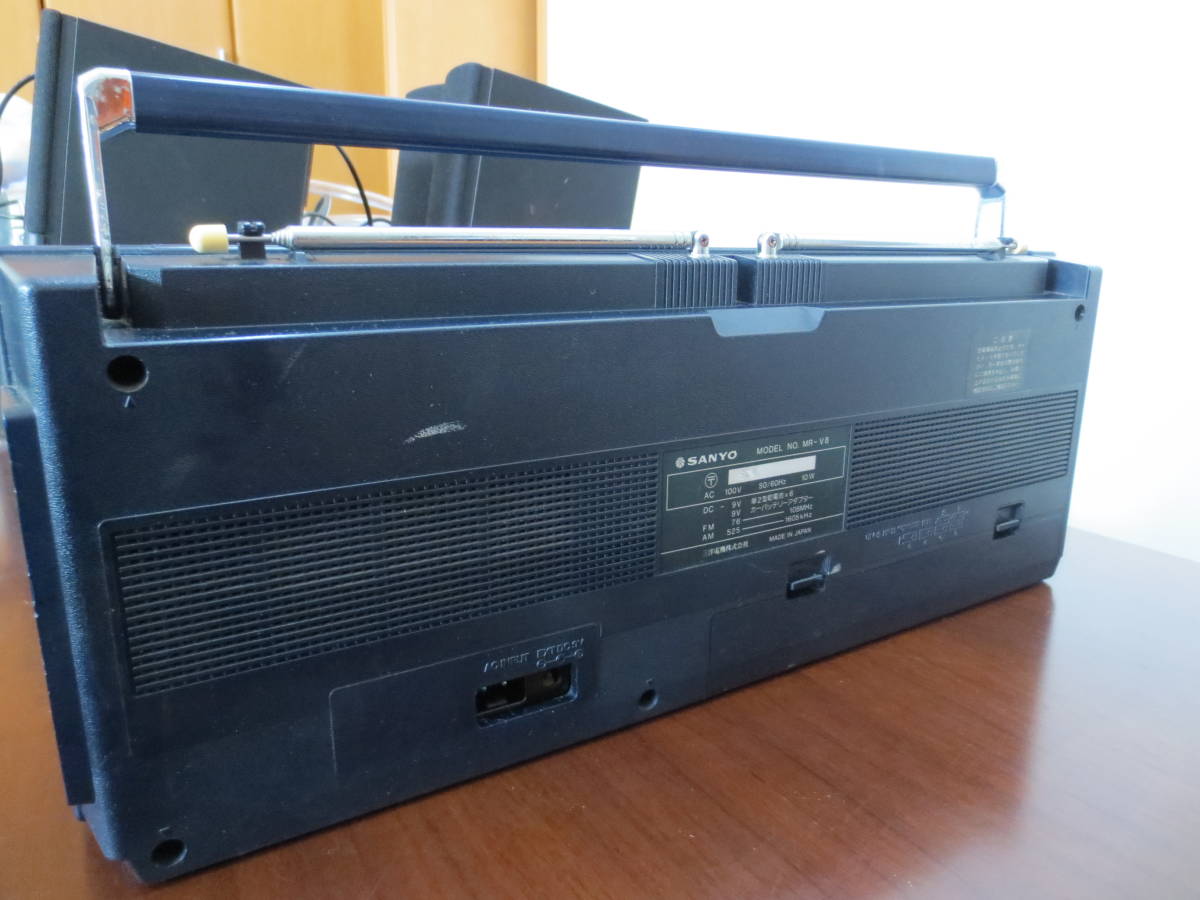 Yahoo!オークション - SANYO サンヨー MR-V8 ラジカセ ブルー Yahoo!オークション - SANYO サンヨー MR-V8 ラジカセ ブルー