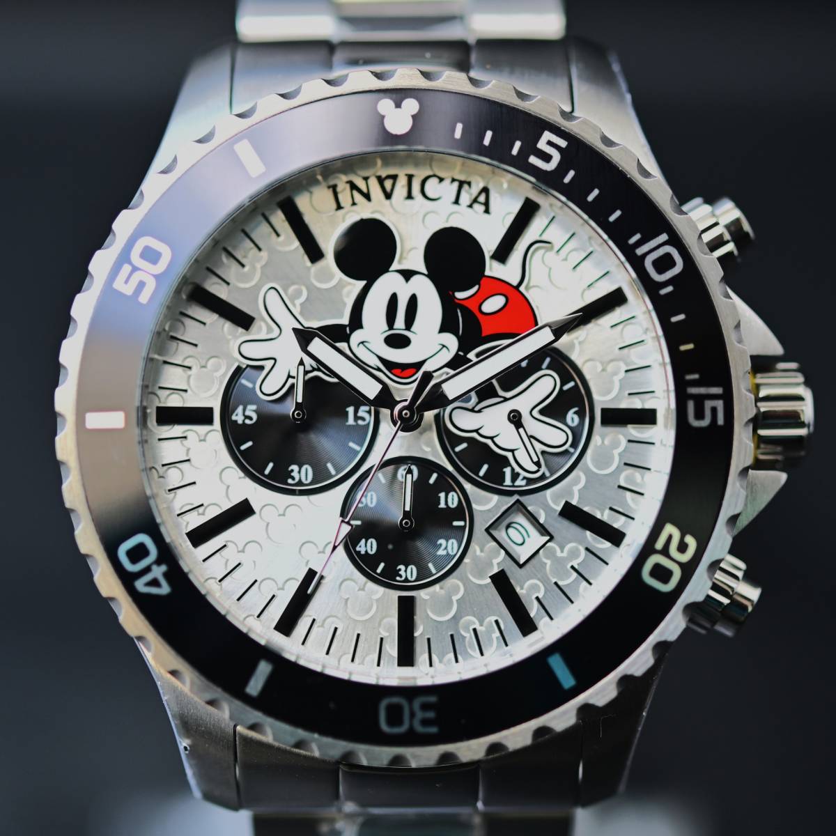 INVICTA インビクタ Disney Mickey Mouse 39049 世界限定3000台 電池式 100m防水 日本製Mvt