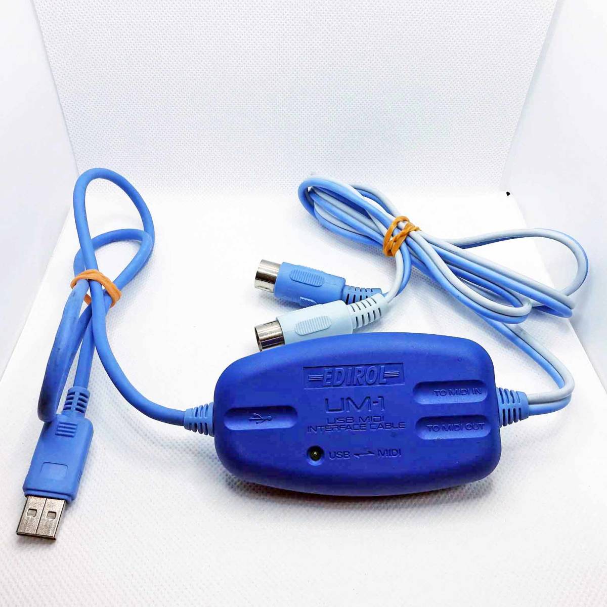 EDIROL(Roland) USB-MIDI インターフェース UM-1 中古品 エディ EDIROL(Roland) USB-MIDI インターフェース UM-1 中古品 エディ