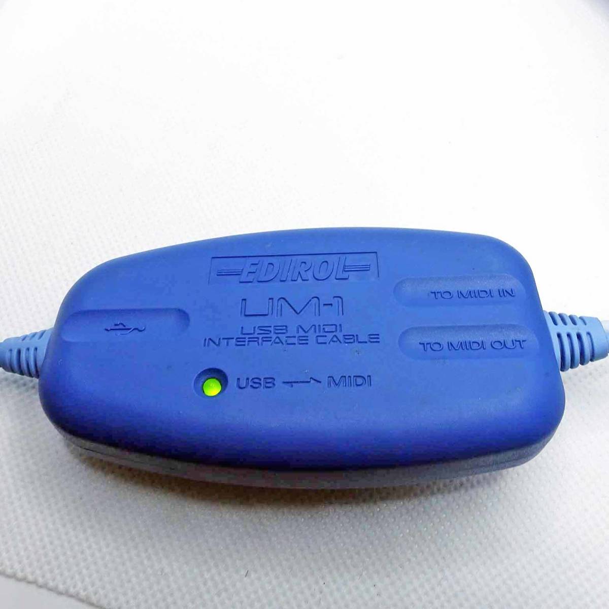 EDIROL(Roland) USB-MIDI インターフェース UM-1 中古品 エディ EDIROL(Roland) USB-MIDI インターフェース UM-1 中古品 エディ