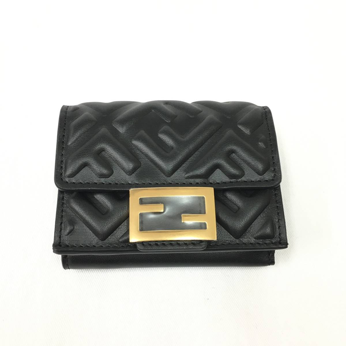 FENDI FFロゴ折りたたみ財布-connectedremag.com