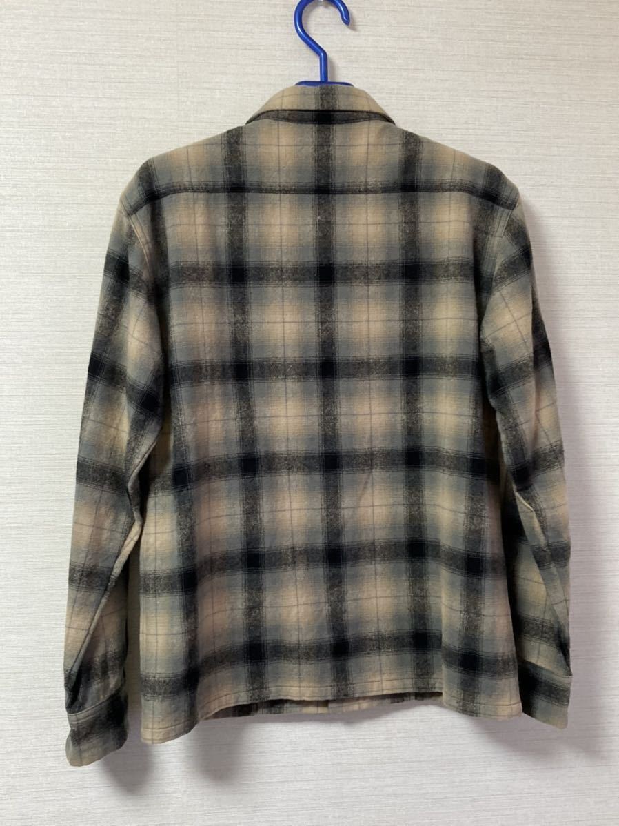 即決】08AW XSサイズ テンダーロイン T-WOOL SHT チェック ウール