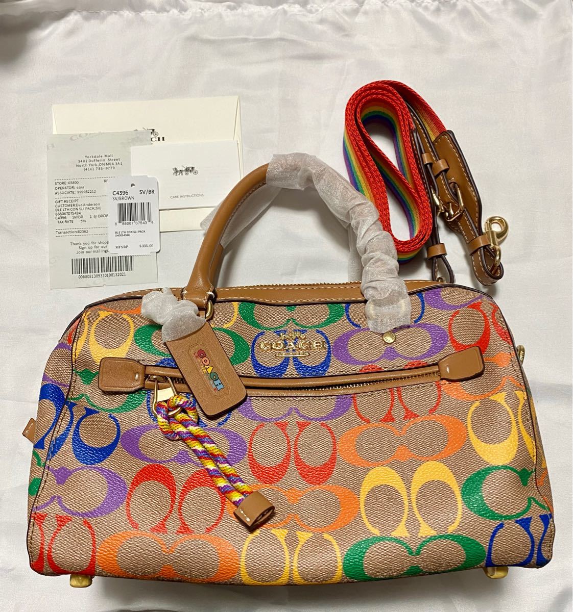 ブランド COACH - コーチ カラフル ショルダーバッグの通販 by 豆吉's