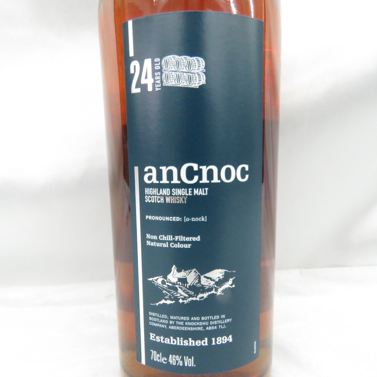 未開栓】anCnoc アンノック 24年 ハイランド シングルモルト