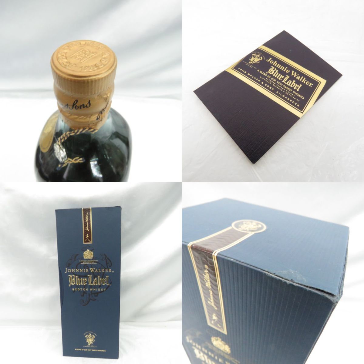 未開栓】Johnnie Walker ジョニーウォーカー ブルーラベル ウイスキー