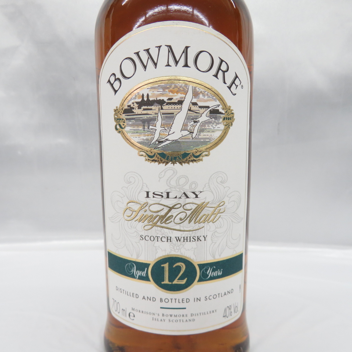 未開栓】BOWMORE ボウモア 12年 カモメラベル アイラ シングルモルト