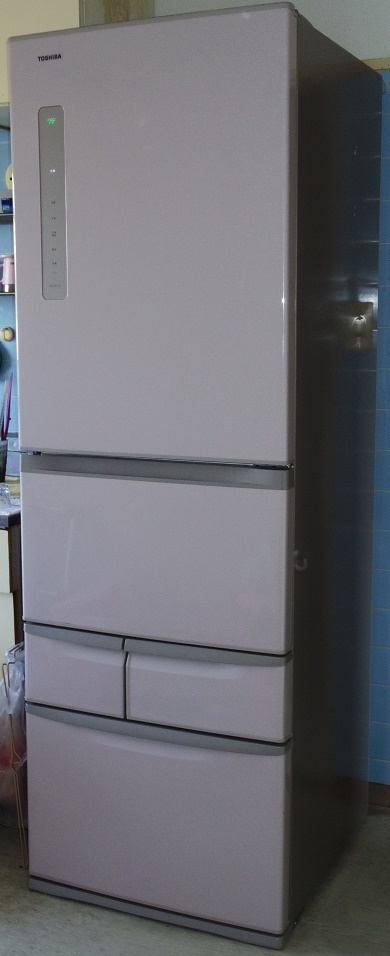 冷凍 冷蔵庫 東芝 GR-G43G 426リットル サイズ 幅60mm 奥行703mm 高さ