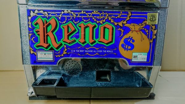 希少!!】 初代 リノ RENO 青パネル 3号機 ニイガタ電子 希少!!】 初代 リノ RENO 青パネル 3号機 ニイガタ電子
