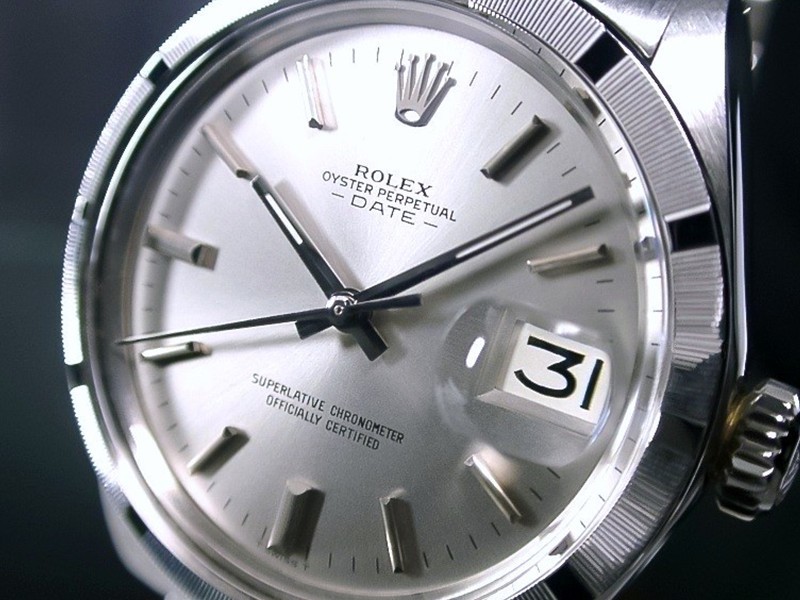 本物 激レア ROLEX ロレックス エンジンターンドベゼル オイスターパーペチュアル ref.1501 Cal.1570 クロノメーター 稼動品 超美品☆_画像1