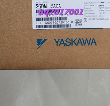 新品 YASKAWA/安川電機 SGDM-15ADA サーボパック 【６ヶ月保証】 pa ...