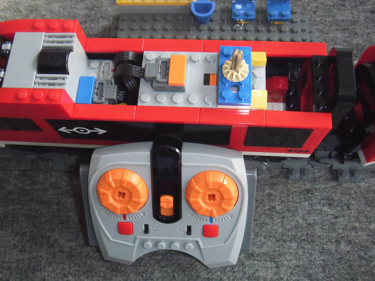 ☆レゴ (LEGO) シティ 7938 超特急列車トレイン 動作確認 中古品