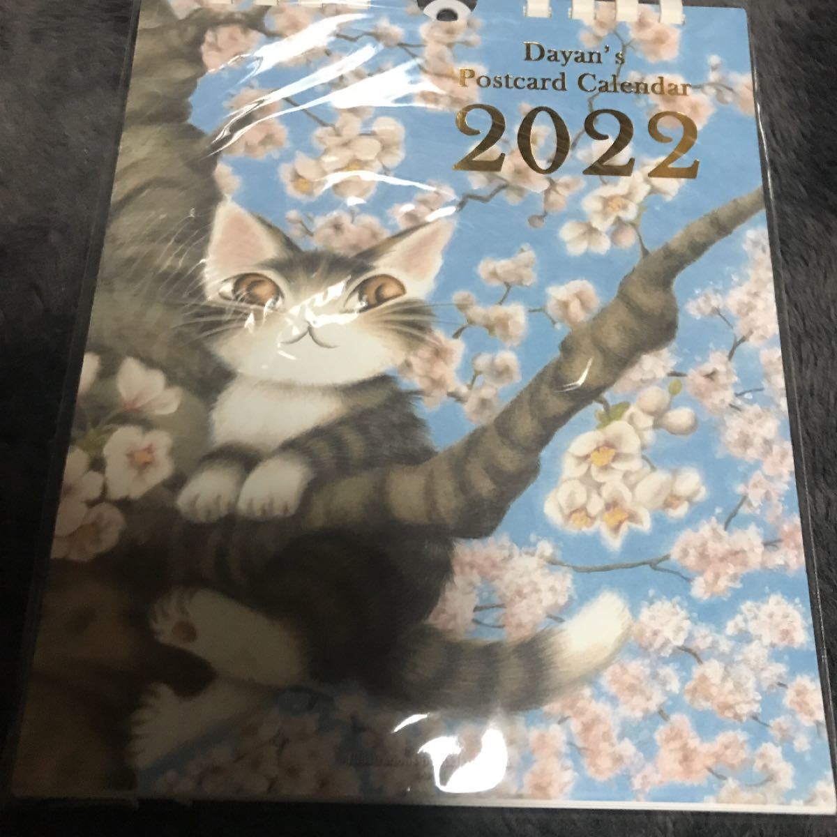 猫のダヤン　2022年　卓上カレンダー　わちふぃーるど