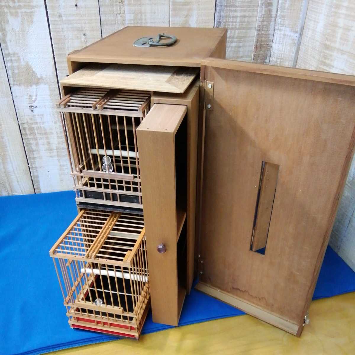 Yahoo!オークション - 【竹製鳥かご×2と寝箱】鳥籠 小鳥 竹細工 Yahoo!オークション - 【竹製鳥かご×2と寝箱】鳥籠 小鳥 竹細工