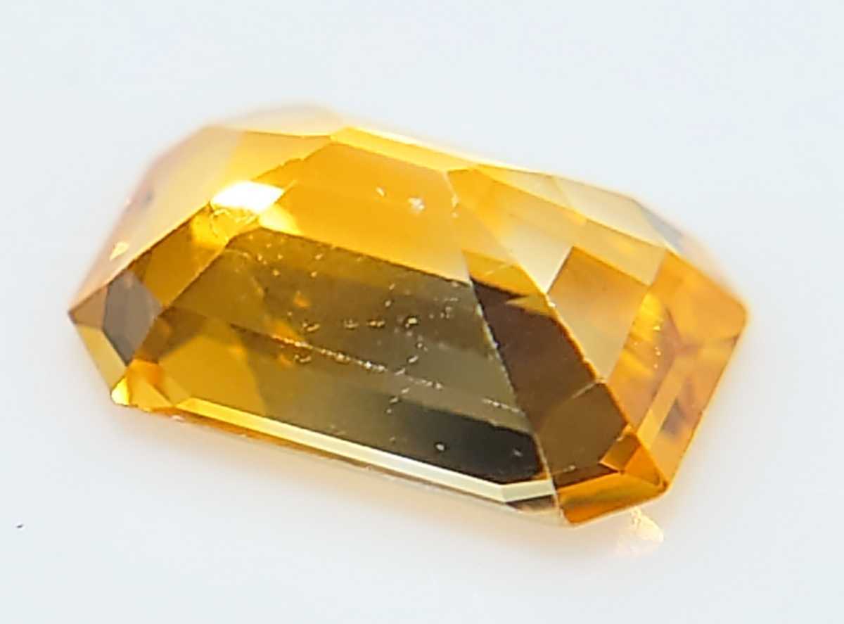  yellow sapphire 0.90ct step loose micro kake(LA-5167)