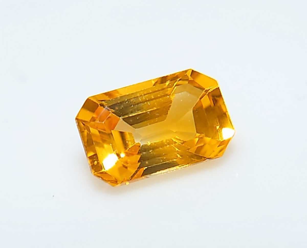  yellow sapphire 0.90ct step loose micro kake(LA-5167)