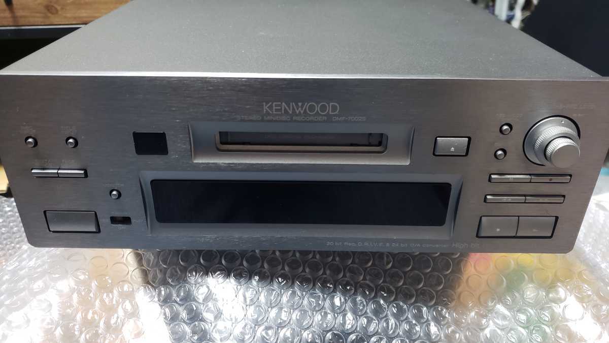 KENWOOD MDデッキ DMF-7002S ジャンク_画像1