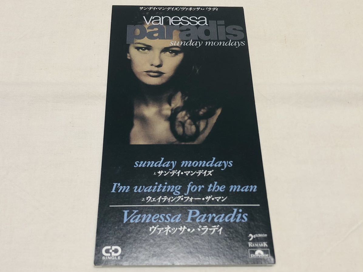 Vanessa paradis★ヴァネッサパラディ★sunday mandays★i'm waiting for the man★PODP1070★日本盤★8cmCD★レニークラヴィッツ_画像1