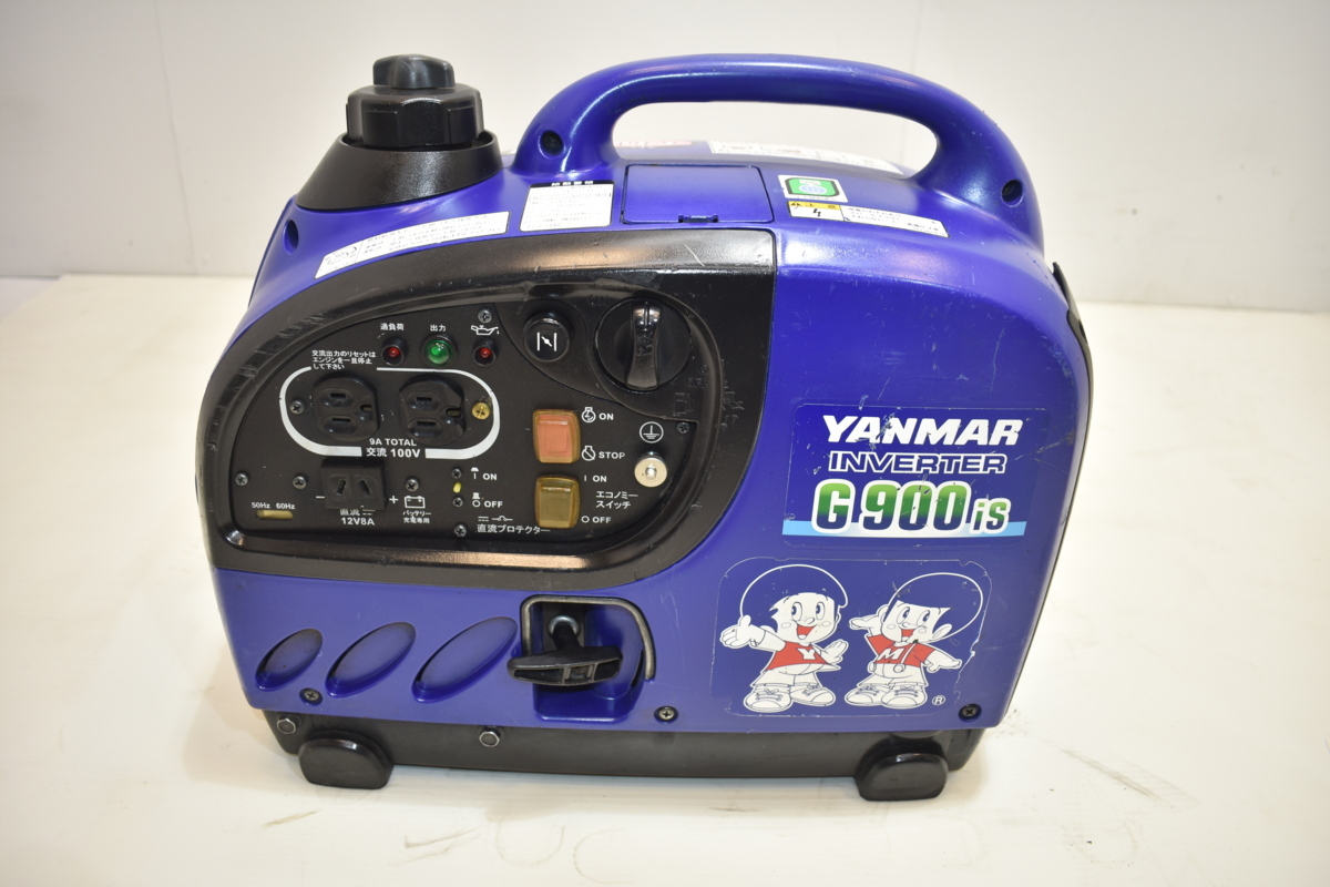ヤンマー インバーター発電機 G900is 動作確認済み 災害対策 DIY等 www