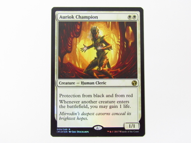 50%OFF! @Y+MTG オーリオックのチャンピオン FOIL イタリア語版