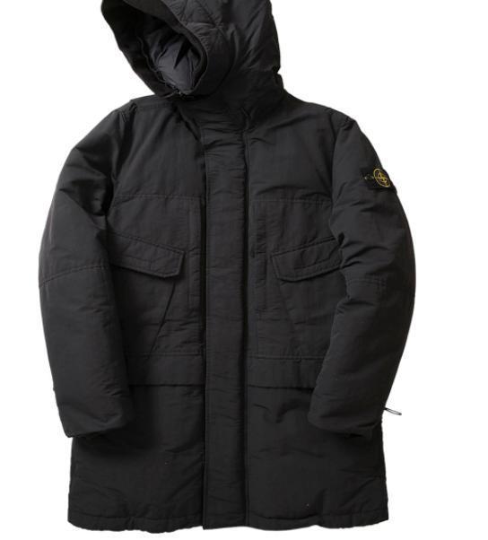 豪奢な STONE ISLAND ストーンアイランド ブルゾン ロングダウン