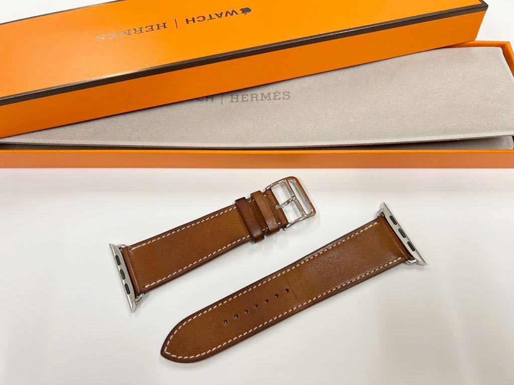 ☆即決 Apple watch HERMES 45mm 44mm 42mm シンプルトゥール レザー