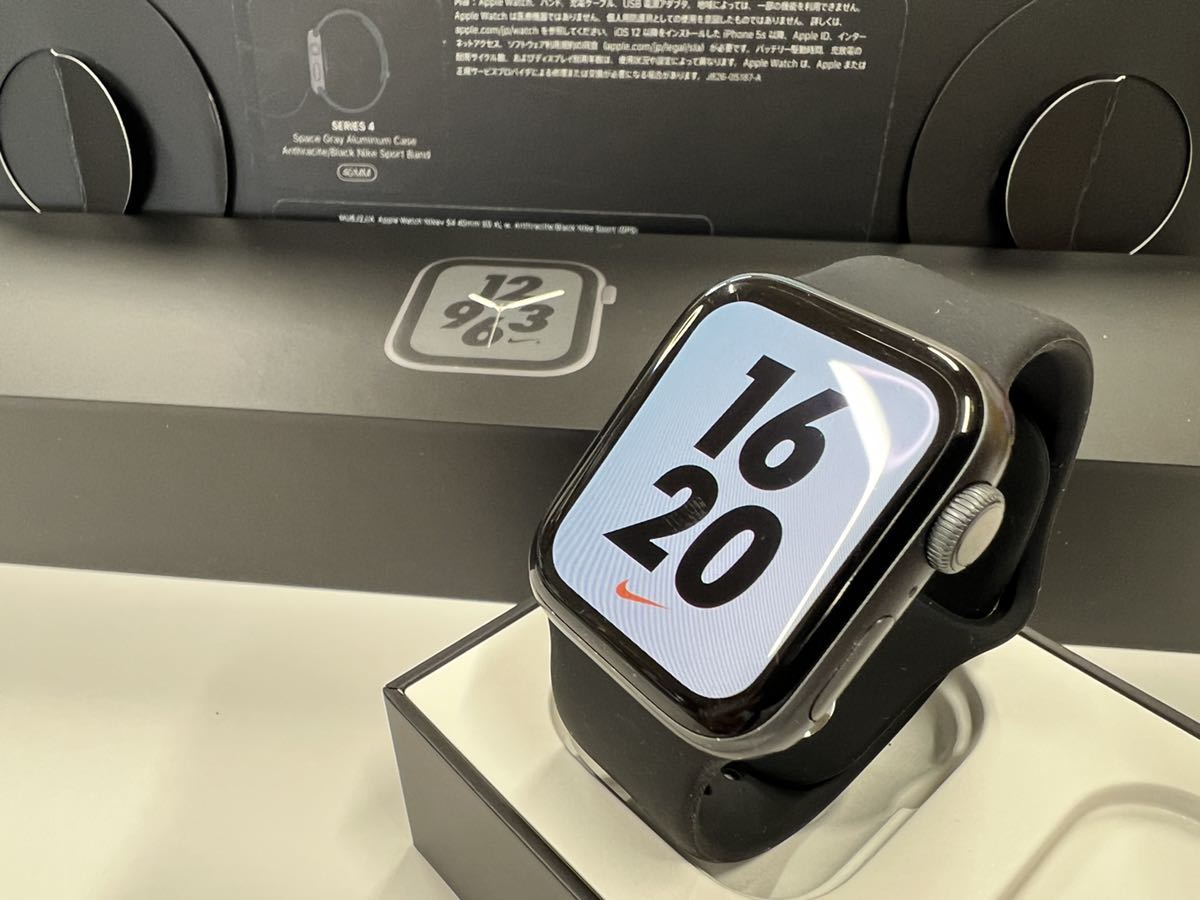 ☆即決 Apple watch Series4 スペースグレイ アルミニウム GPSモデル