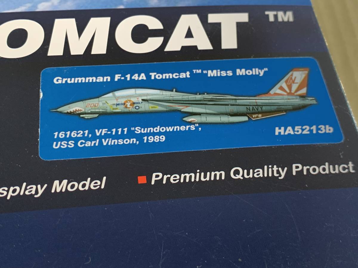 ホビーマスター 1/72 F-14A トムキャット 第111戦闘飛行隊 ホビーマスター 1/72 F-14A トムキャット 第111戦闘飛行隊