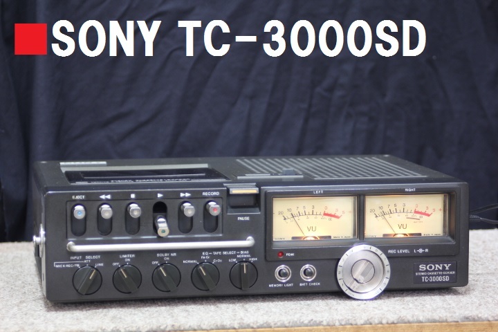□SONY TC-3000SD カセットデンスケ ソニー ic.sch.id