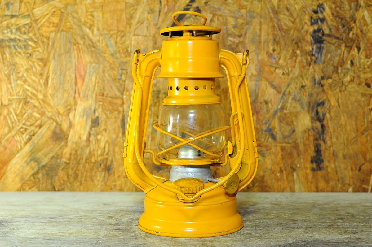 NOS WINGED WHEEL 350 Yellow 259 オイル ランタン / ハリケーン