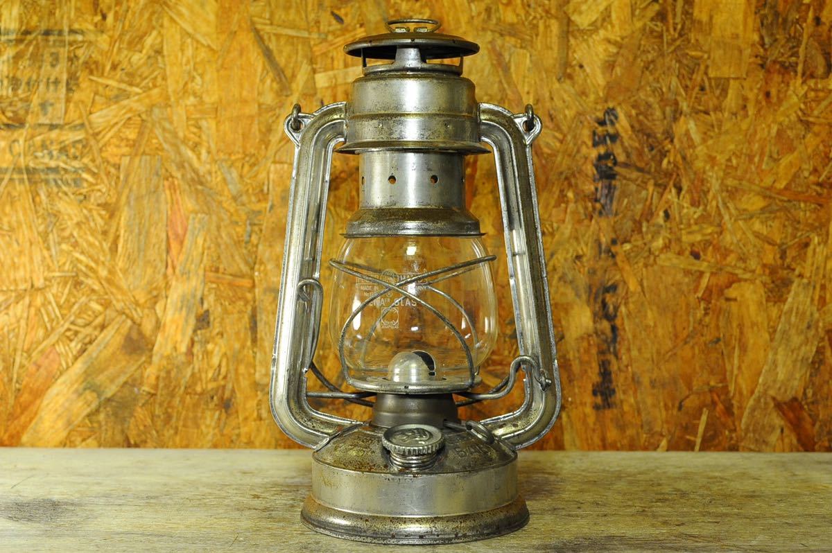 Feuerhand 275 Lantern / 錫メッキ 西ドイツ製 ストーム ランタン Nier