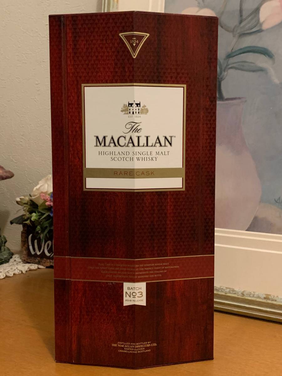 The MACALLAN ザ マッカラン) レアカスク バッチ No.3 700ml 【ギフト
