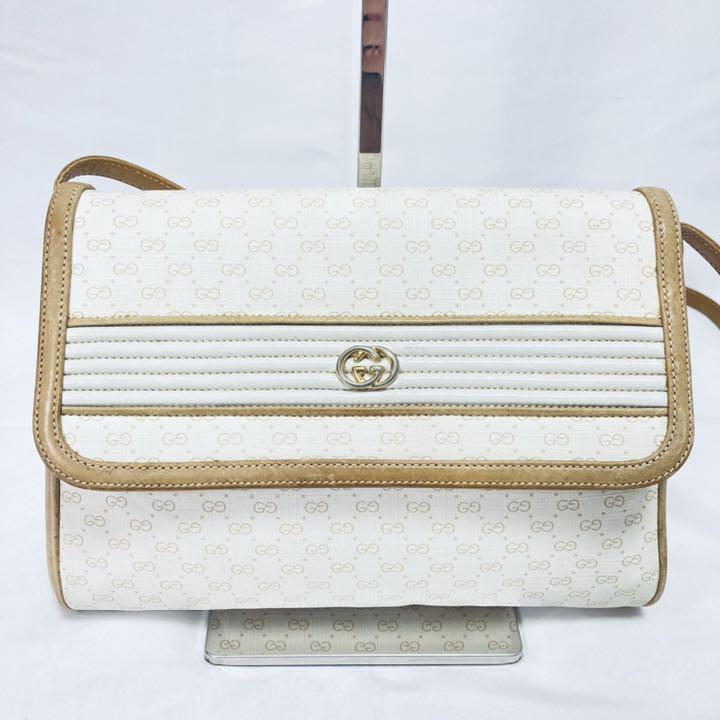 超希少】GUCCI グッチ ショルダーバッグ マイクロGG インター