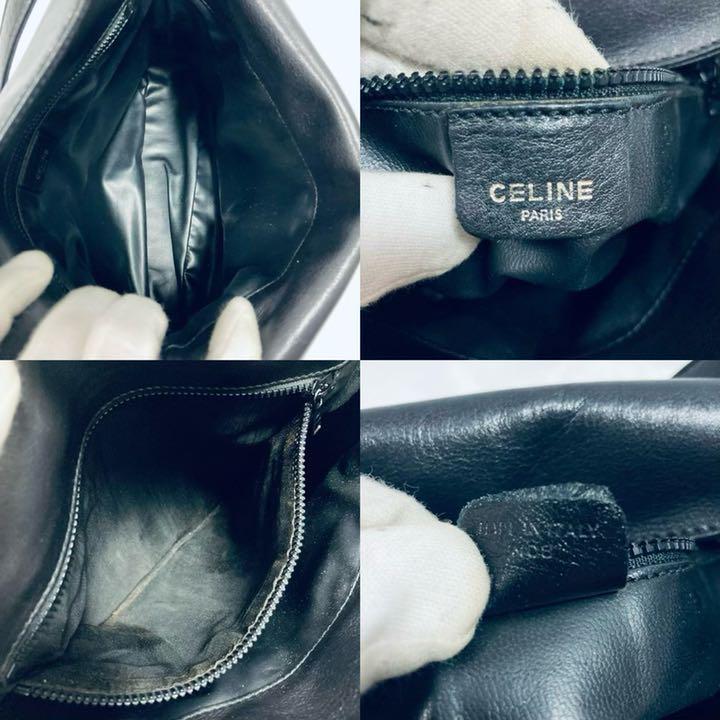 美品】CELINE セリーヌ ショルダーバッグ トリオンフ ブラゾン 肩掛け